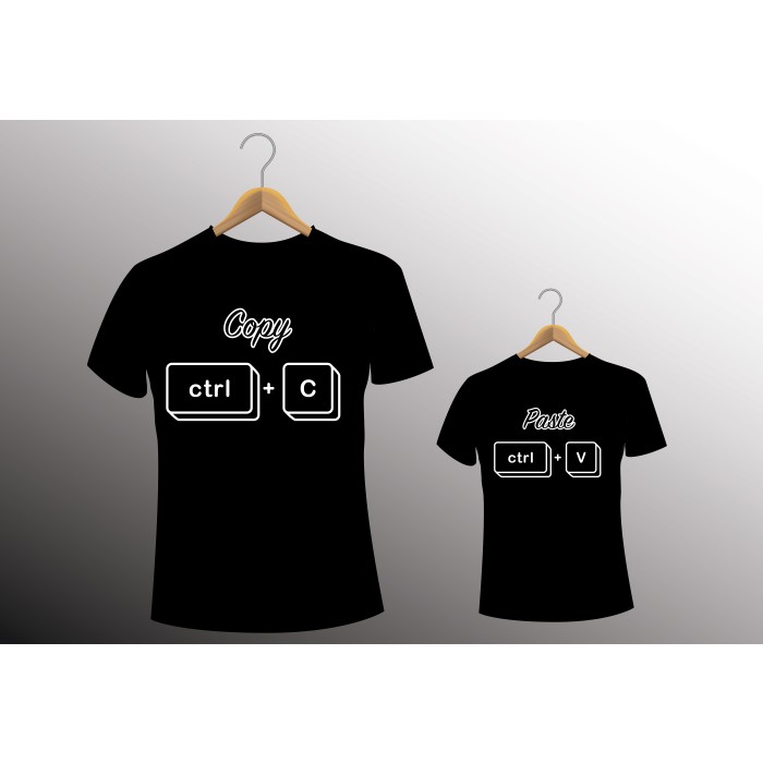 Coordinati T-shirt Padre e Figlio/a Personalizzate per Festa del Papà.