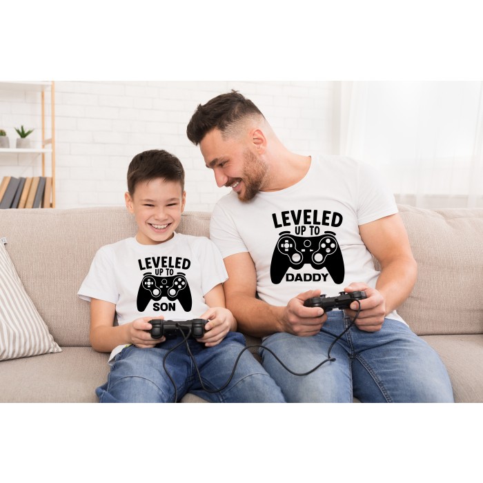 Coordinati T-shirt Padre e Figlio/a Personalizzate per Festa del Papà.