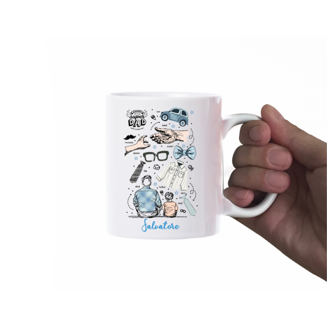 Tazza Festa del Papà Personalizzata