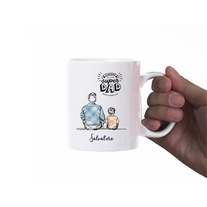 Tazza Festa del Papà Personalizzata