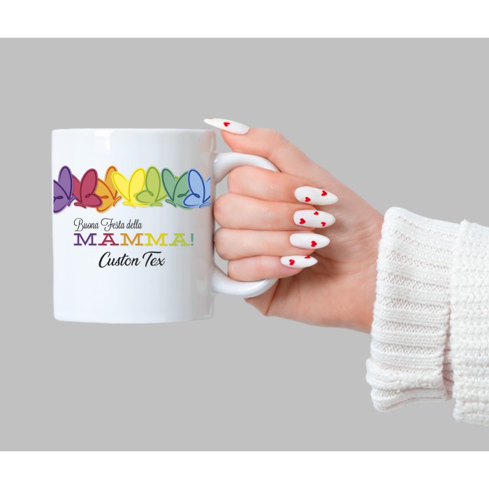 Tazza Festa della Mamma personalizzata.