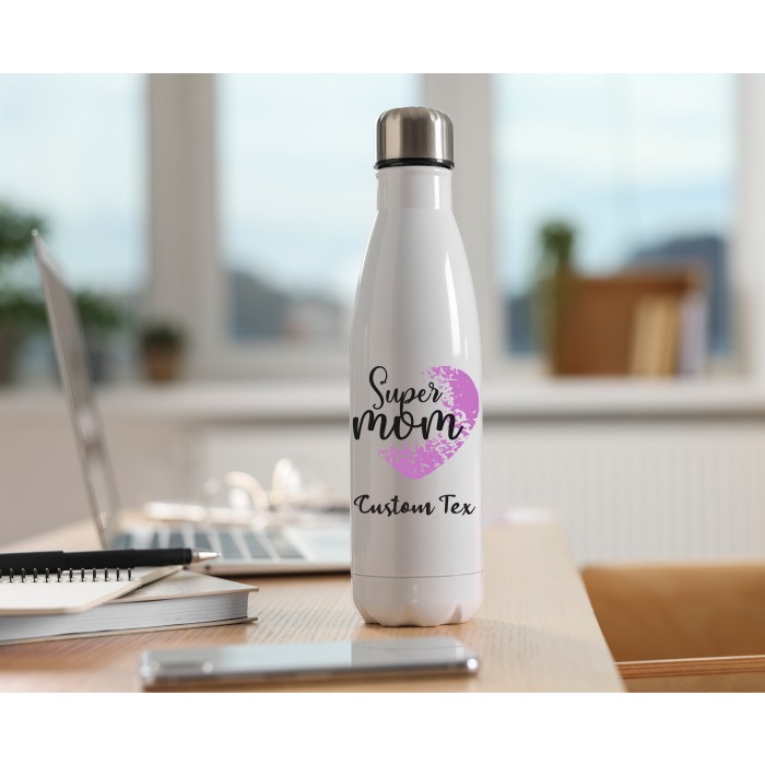 Borraccia Termica in Acciaio Personalizzata 500ml per Festa della Mamma.