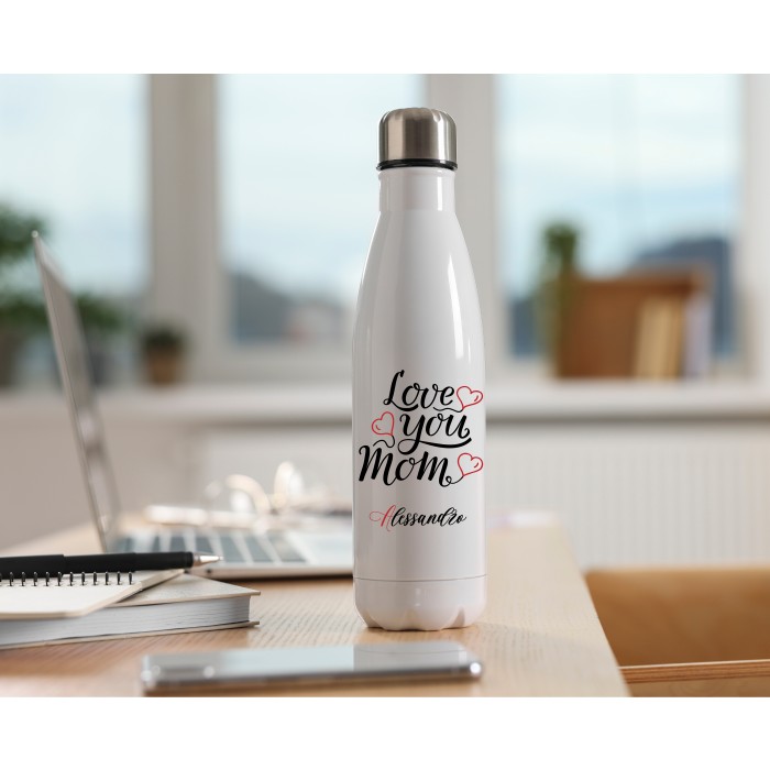 Borraccia Termica in Acciaio Personalizzata 500ml per Festa della Mamma.