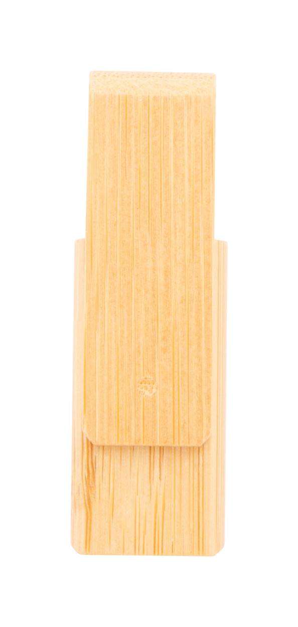 Chiavetta USB Boo Twist  in Bambù Capacità 16/32 GB Personalizzata