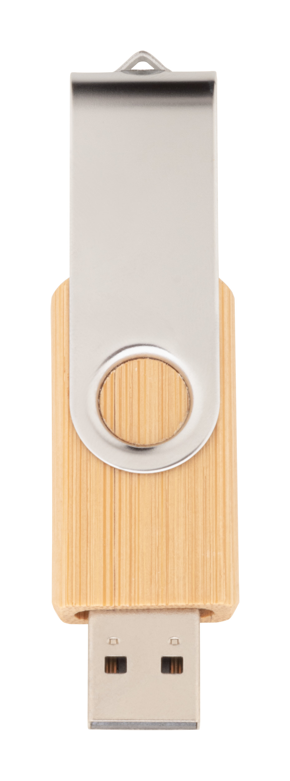 Chiavetta USB OTG BooSpin in Bambù e Metallo Capacità 16/32 GB Personalizzata
