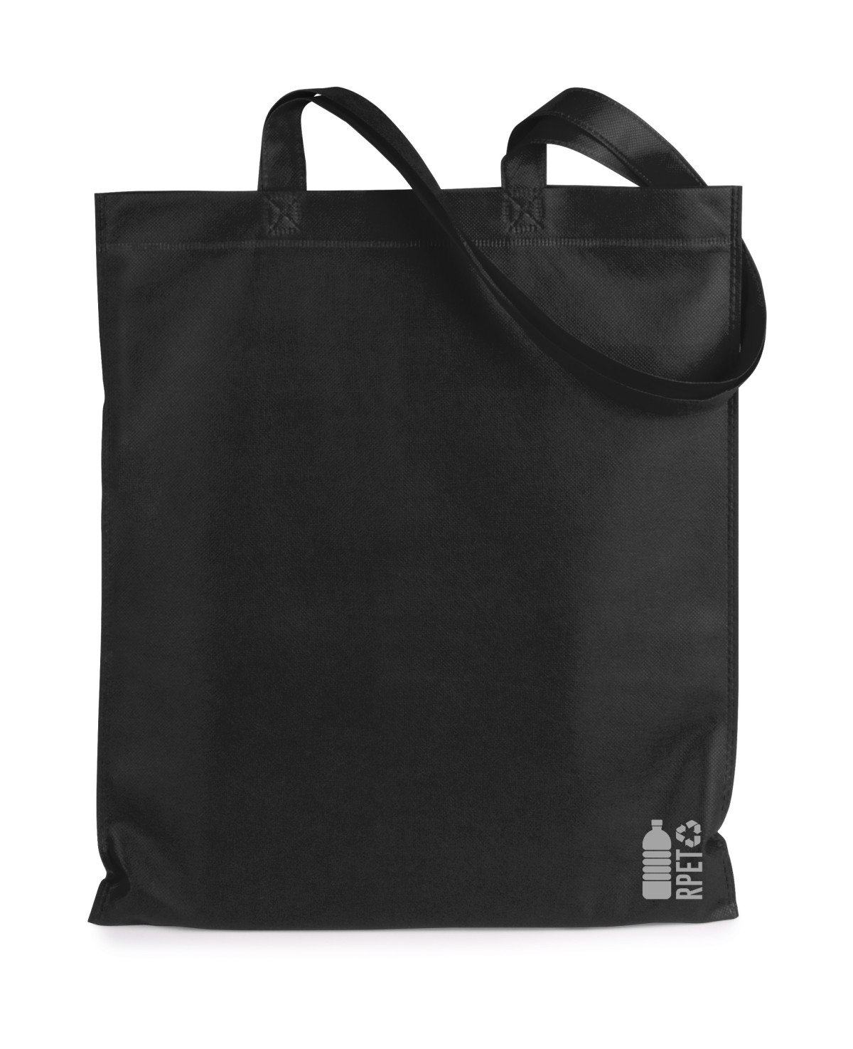 Shopper Rezzin in RPET 70 g/m²  con etichetta RPET Personalizzata