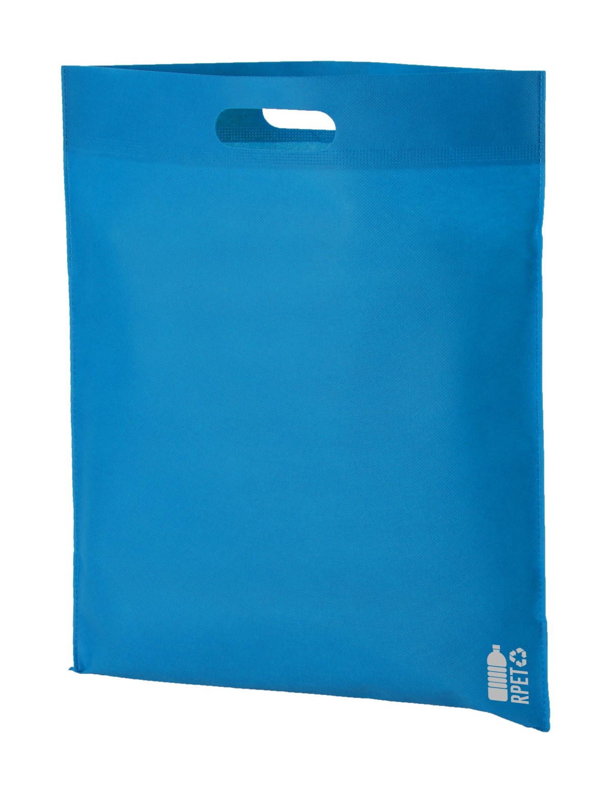 Shopper Rester in TNT RPET 70 g/m²  con Manici Fustellati Personalizzata