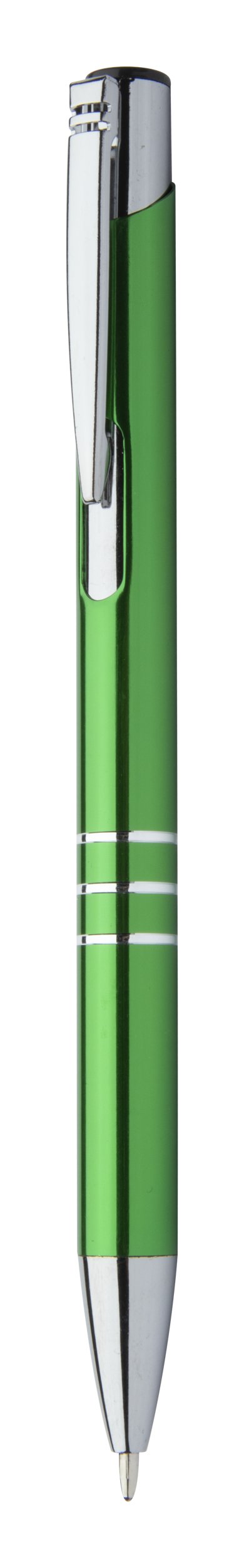 Penna a Sfera Channel in Alluminio SHINE Personalizzata. Disponibile con Refill nero (Channel black AP809610) e in Versione Ecologica (Rechannel Shine AP808169)