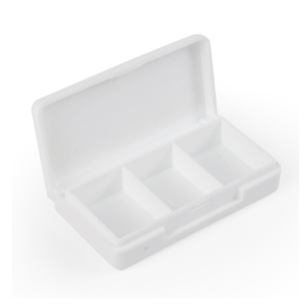 Portapillole MED in Plastica 3 Scomparti Personalizzato