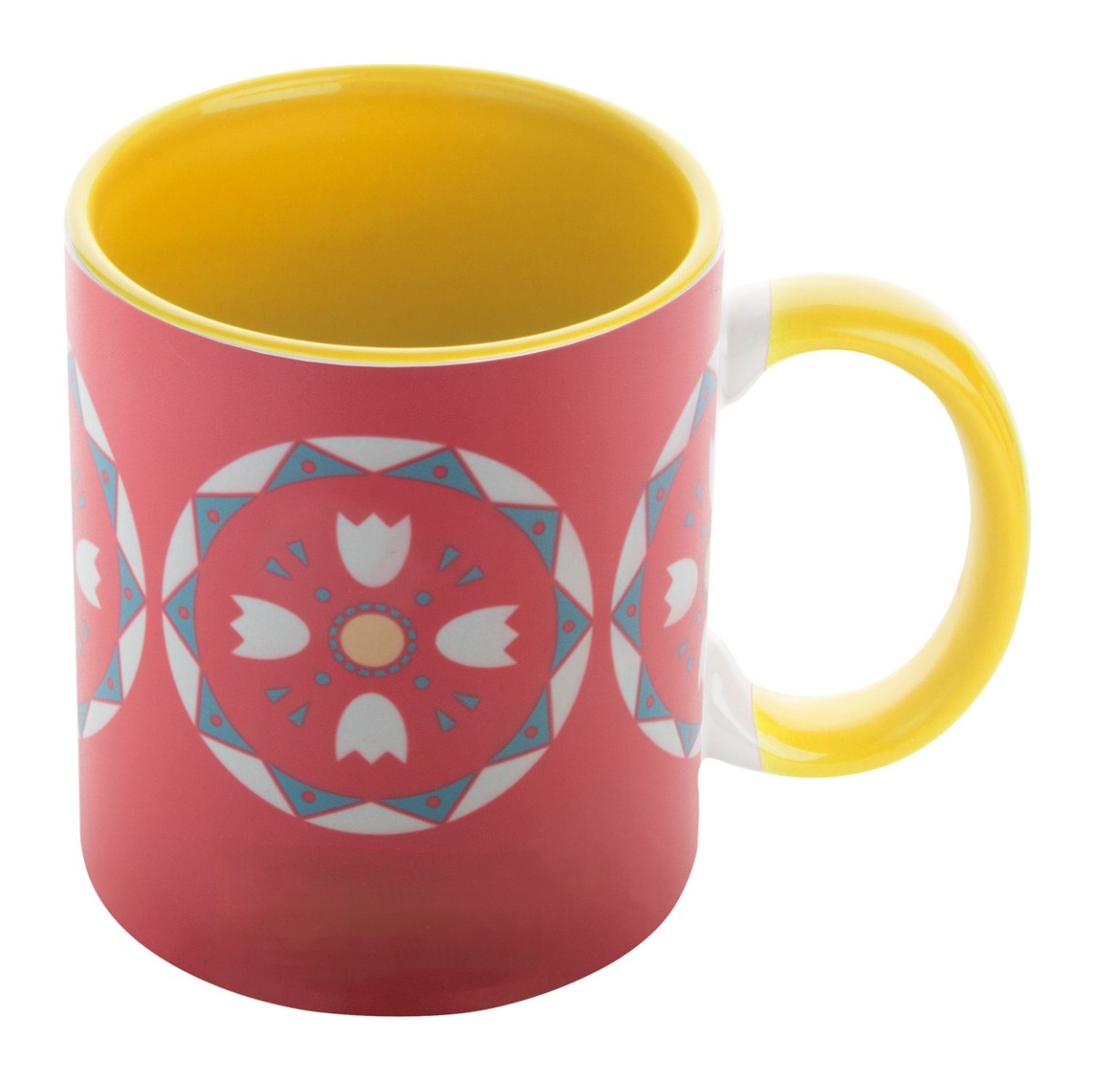 Tazza in Ceramica con Interno Colorato 320ml Personalizzata