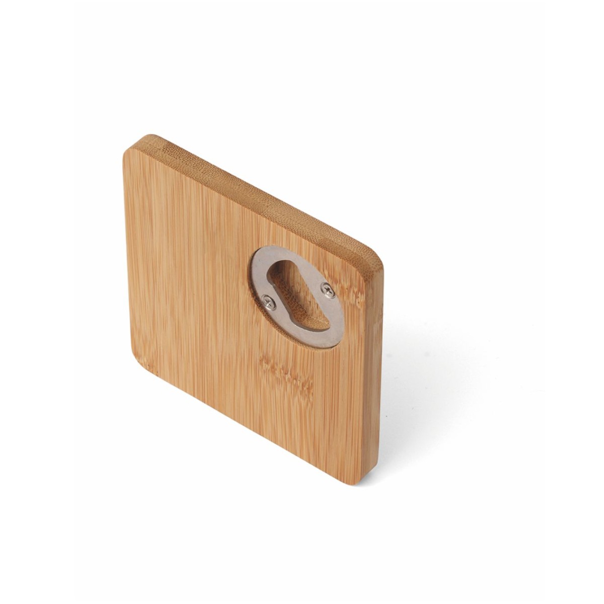 Sottobottiglia/Sottobicchiere  ELIAS Con Apribottiglia In Bamboo Personalizzato