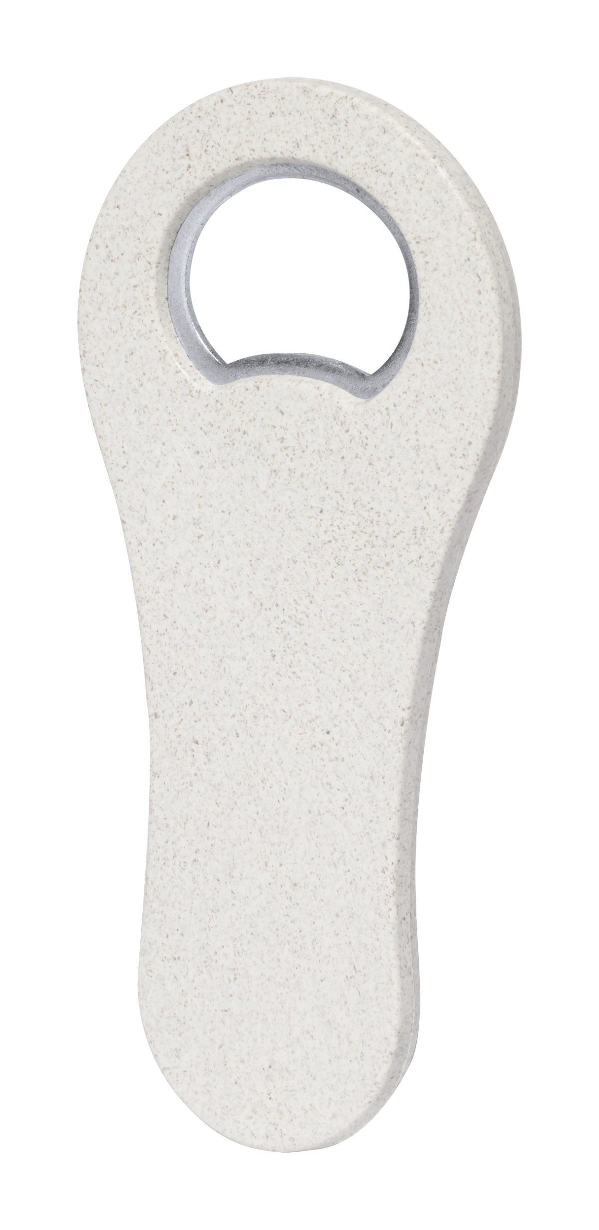 Apribottiglie Magnetico WEGIX in Plastica Ecologica Effetto Paglia di Grano Personalizzato