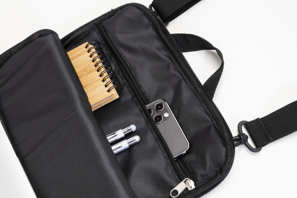 Borsa a Tracolla WALDOK in RPET Porta PC Personalizzata