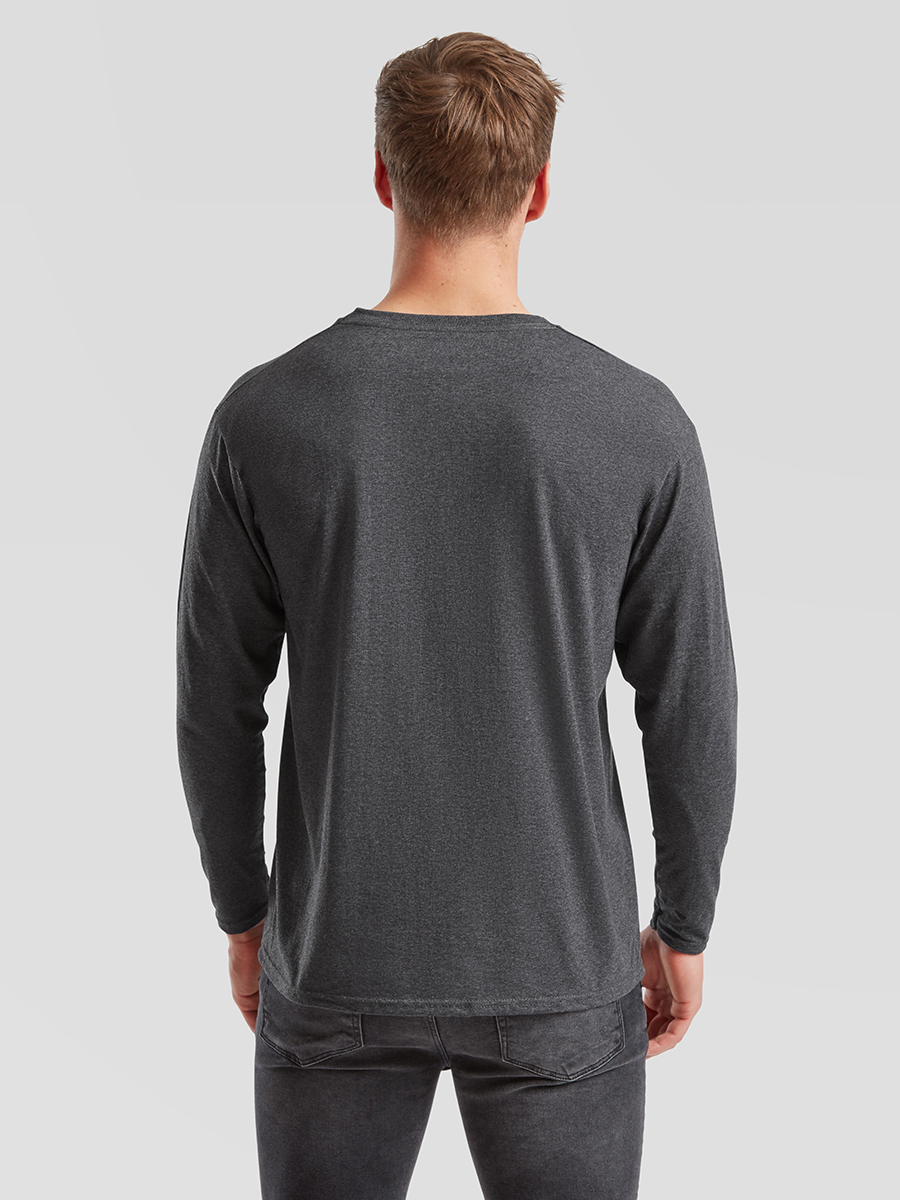 T-Shirt Uomo Manica Lunga Regular 165 gr/m2 Personalizzata
