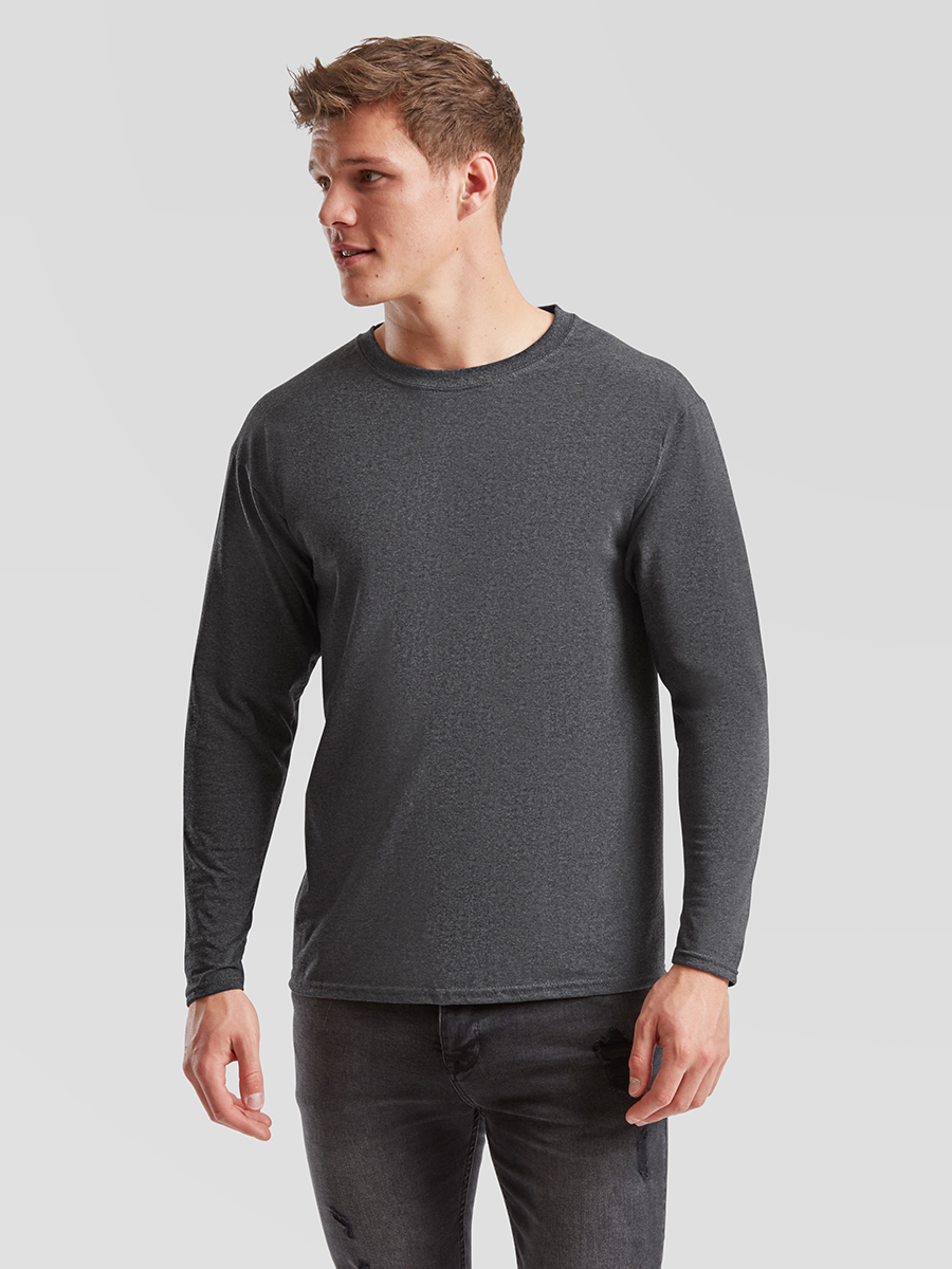 T-Shirt Uomo Manica Lunga Regular 165 gr/m2 Personalizzata