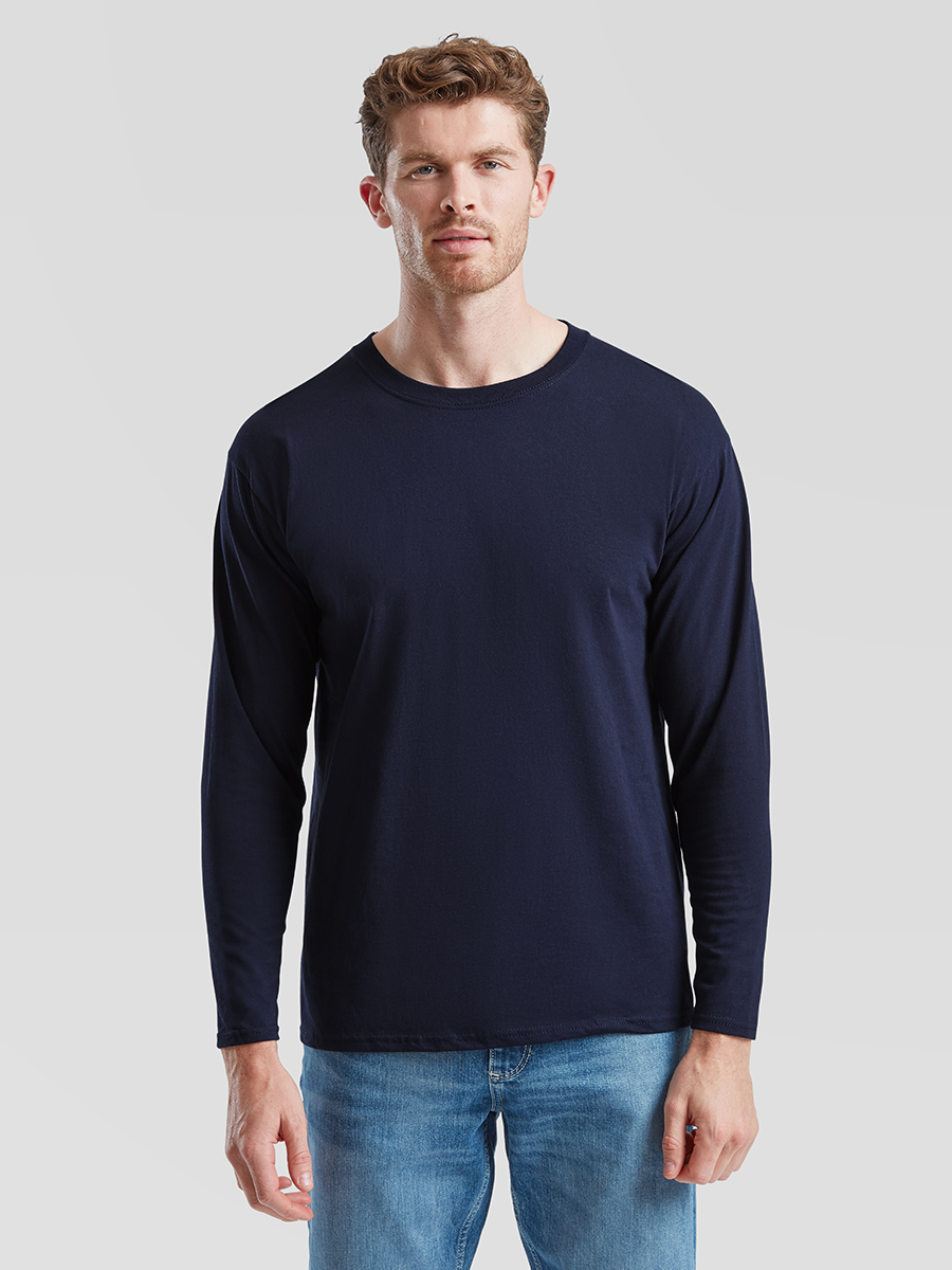 T-Shirt Uomo Manica Lunga Regular 165 gr/m2 Personalizzata