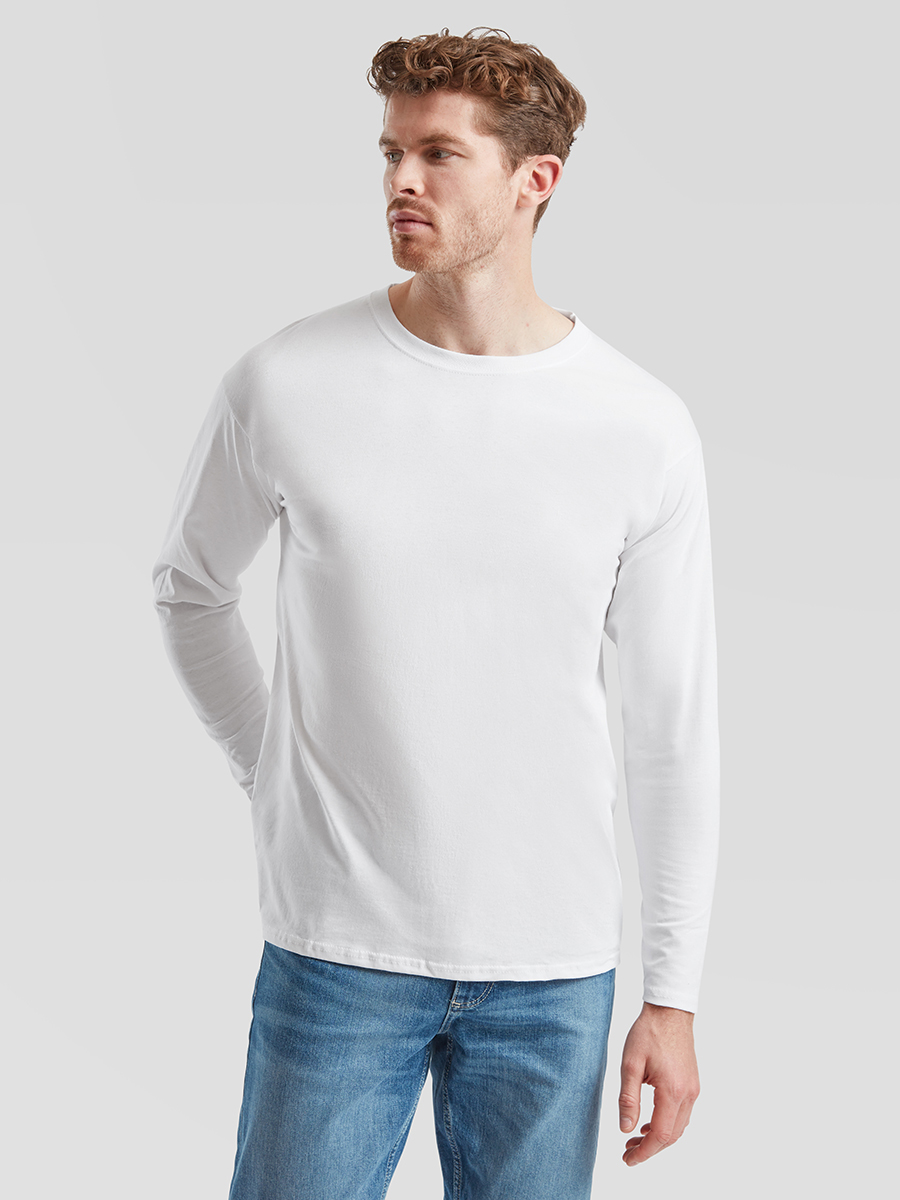 T-Shirt Uomo Manica Lunga Regular 165 gr/m2 Personalizzata
