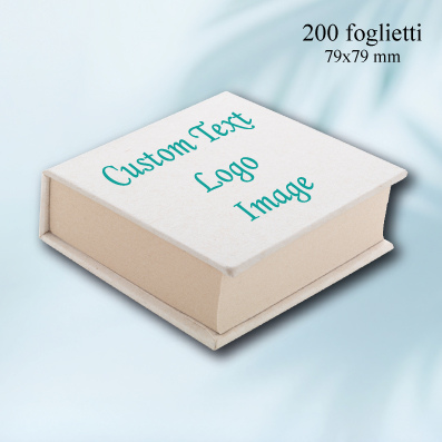 Blocco foglietti RELACT MEMO per appunti in Cartone Riciclato 200 Foglietti Personalizzato