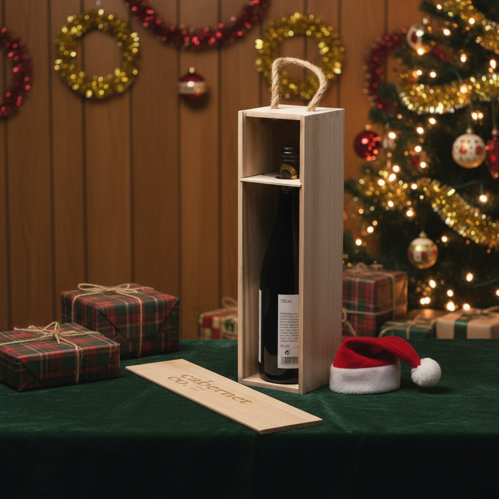 Cassetta In Legno Per Vino Personalizzata