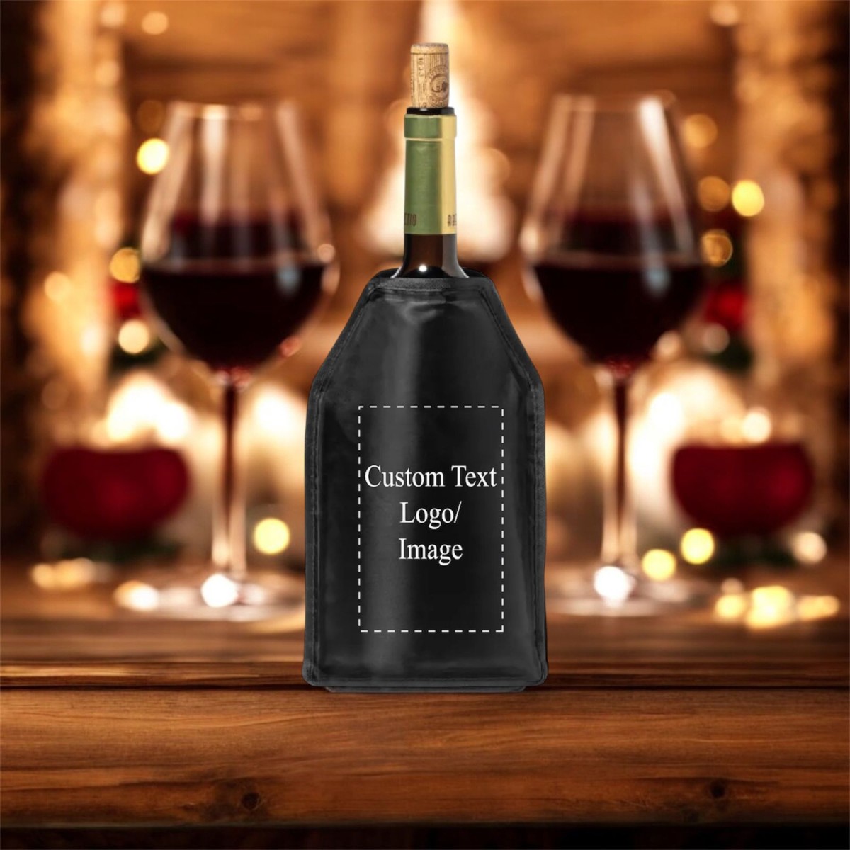 Custodia Termica per Bottiglie RUGGERO Cinturini Elastici Personalizzata