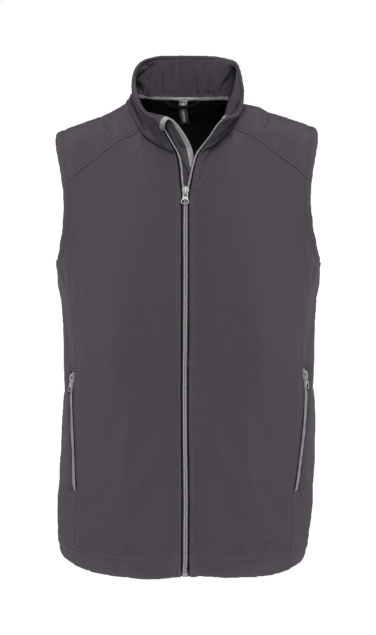 Gilet softshell a 2 strati