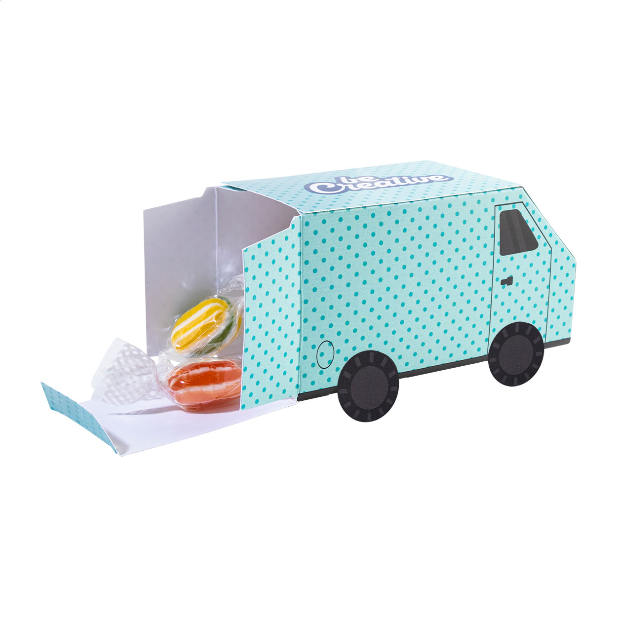 Distributore personalizzabile di caramelle