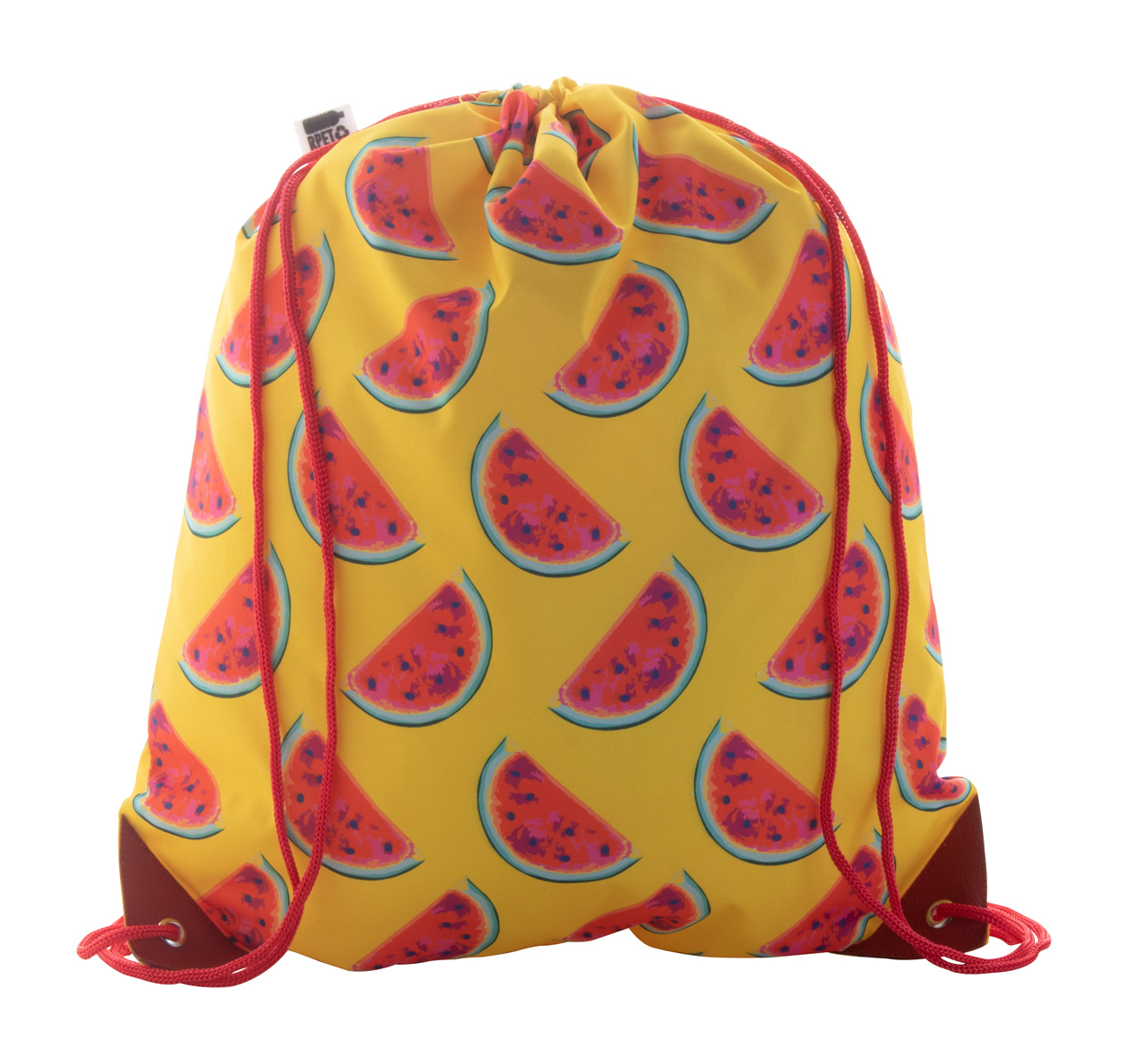 Sacca personalizzabile rosso bianco