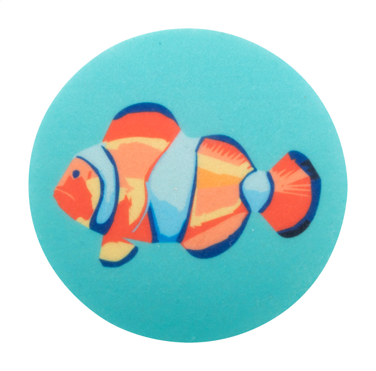 Sottobicchiere in feltro RPET, rotondo