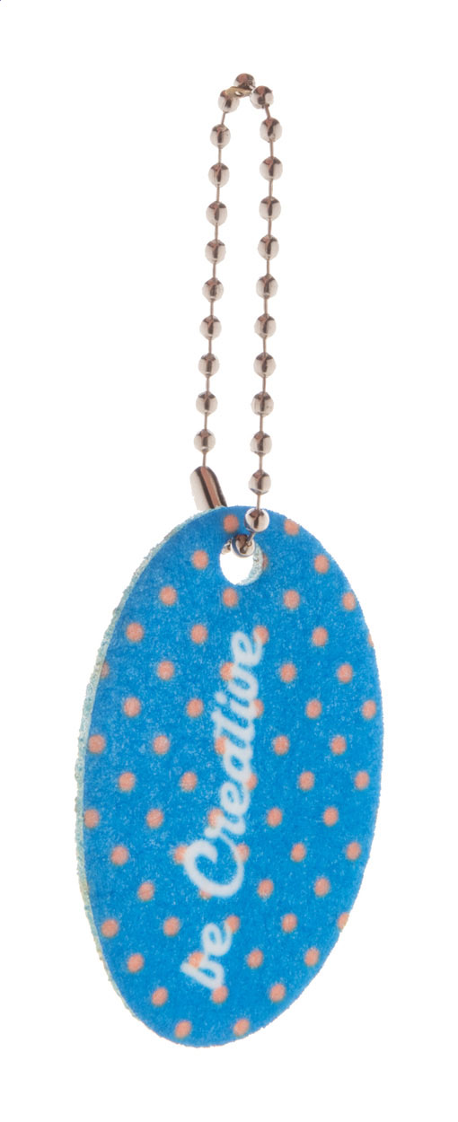 Portachiavi personalizzabile, ovale