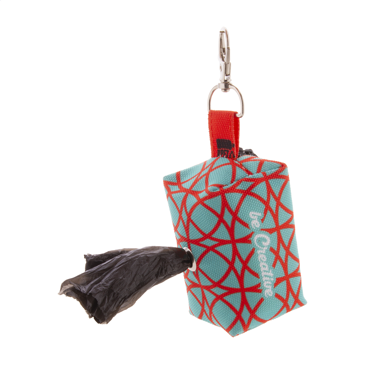 distributore sacchetti in RPET per rifiuti cani, personalizzabile