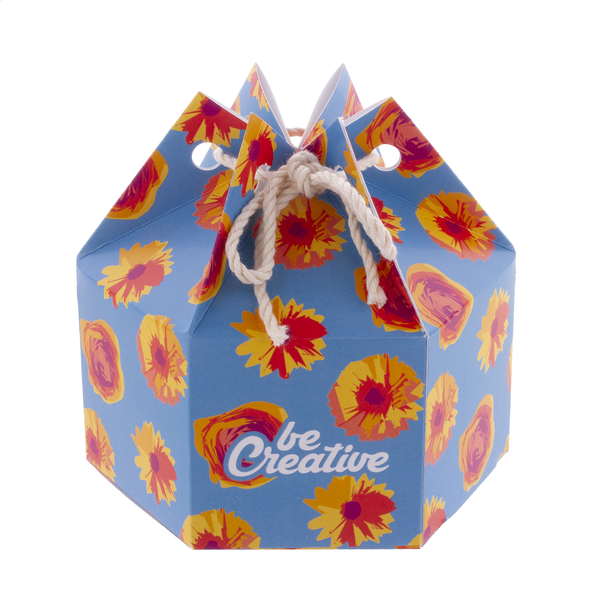 Scatola regalo esagonale