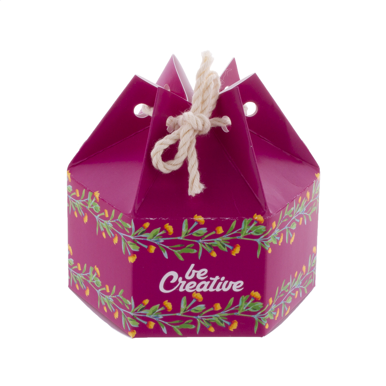 Scatola regalo esagonale