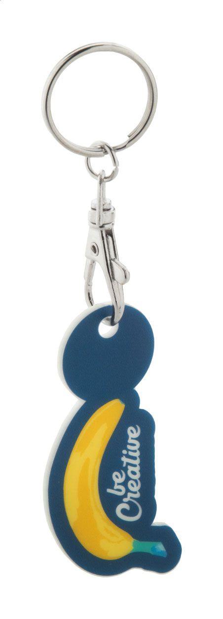 portachiavi con moneta per carrello