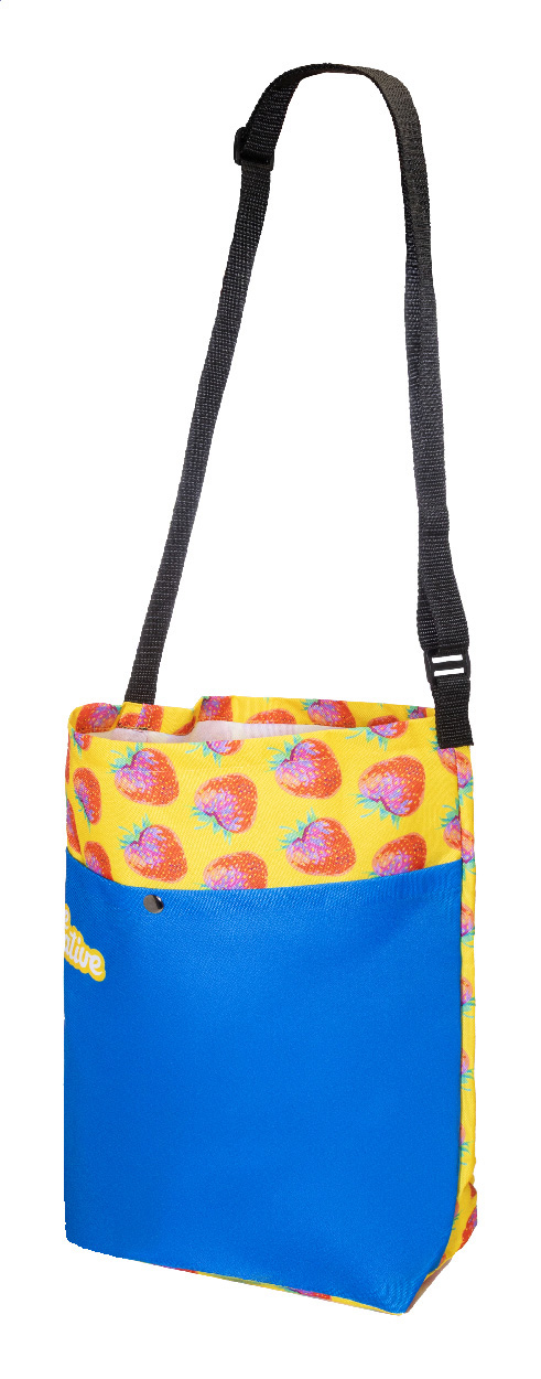 Borsa a tracolla in RPET personalizzabile