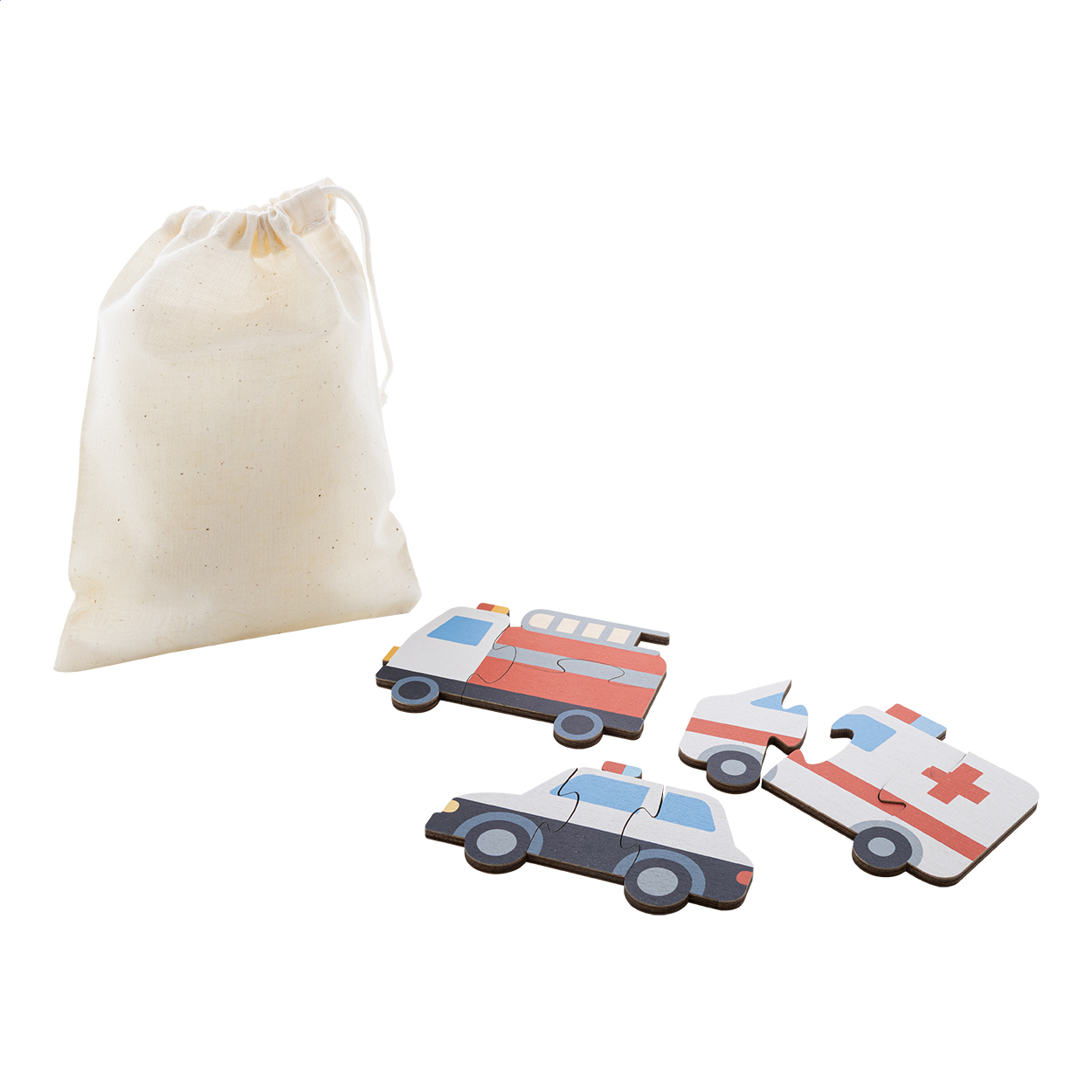 gioco di puzzle, veicoli