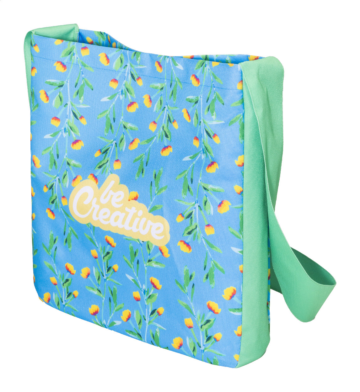 Borsa a tracolla in RPET personalizzabile