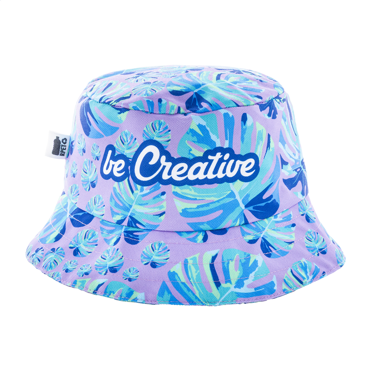 cappello a secchiello personalizzato RPET