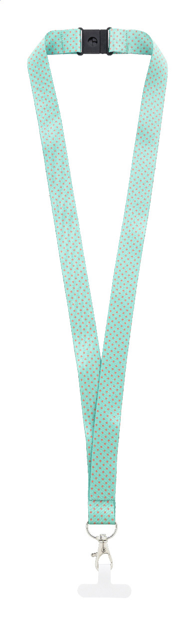 Lanyard in RPET personalizzabile con porta cellulare