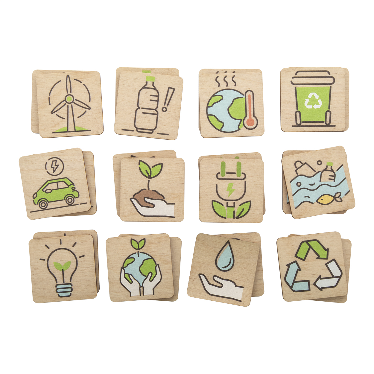 gioco di memoria, difesa dell'ambiente