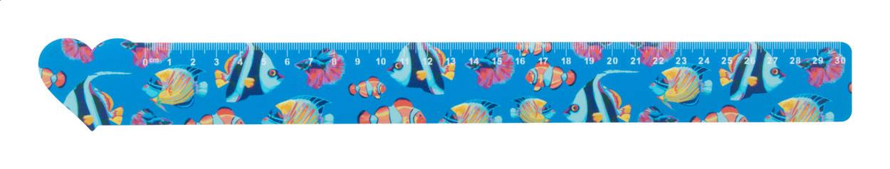 righello cm.30, cuore