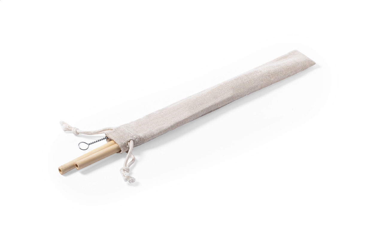 set cannucce in bambù