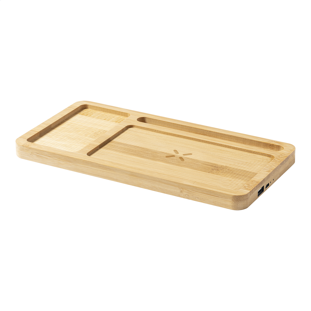 Organizer con ricarica wireless