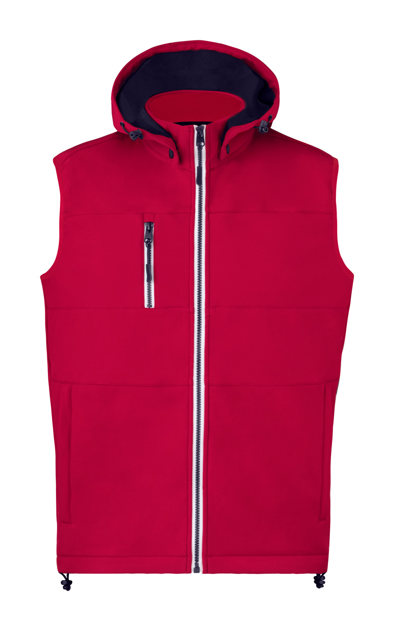 gilet termico in softshell