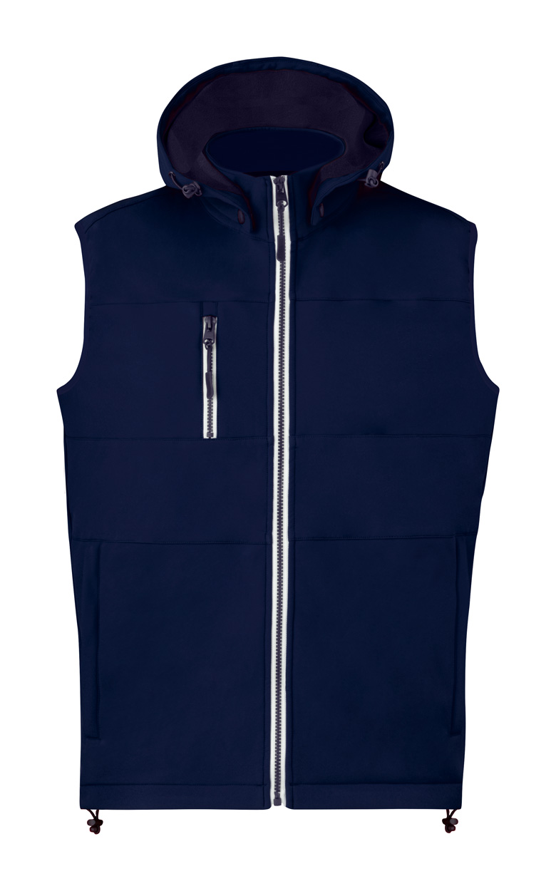 gilet termico in softshell