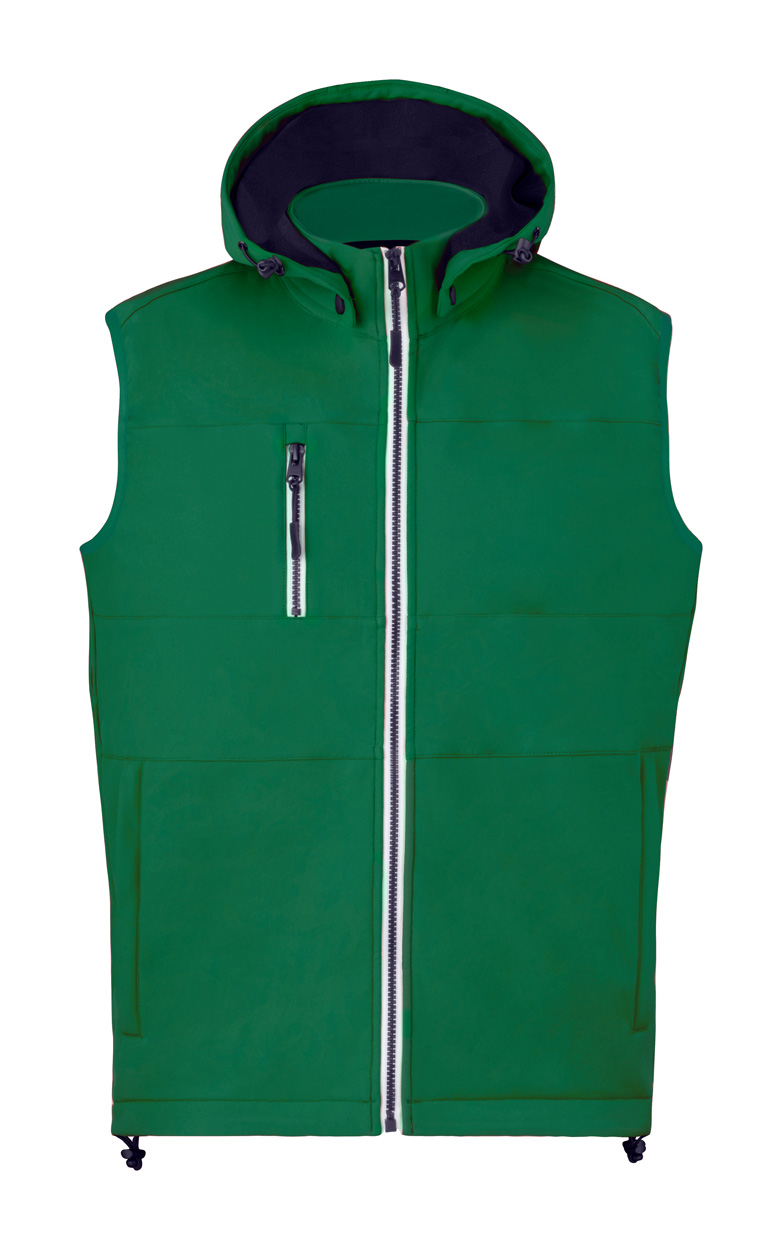 gilet termico in softshell