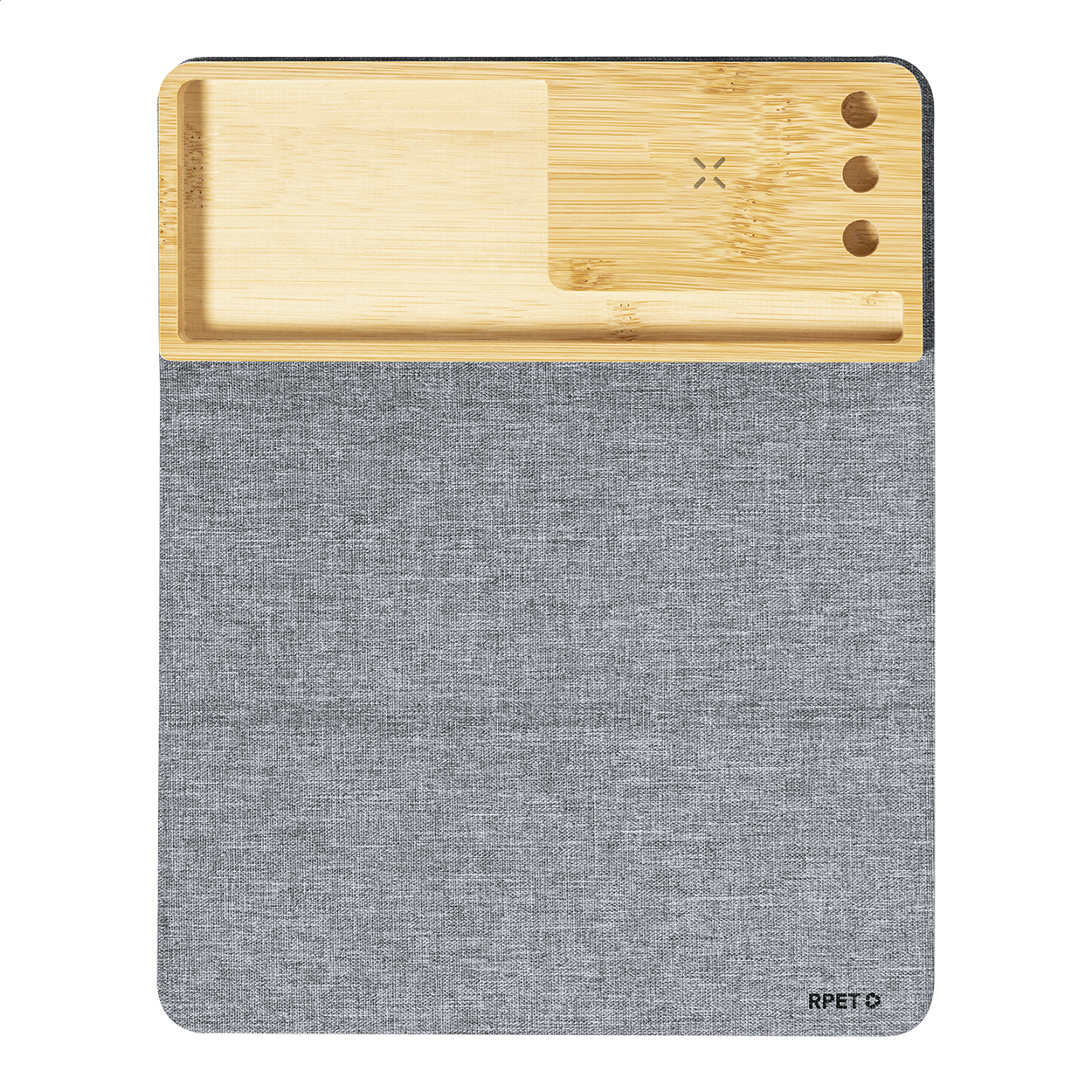 Tappetino mouse con caricatore wireless