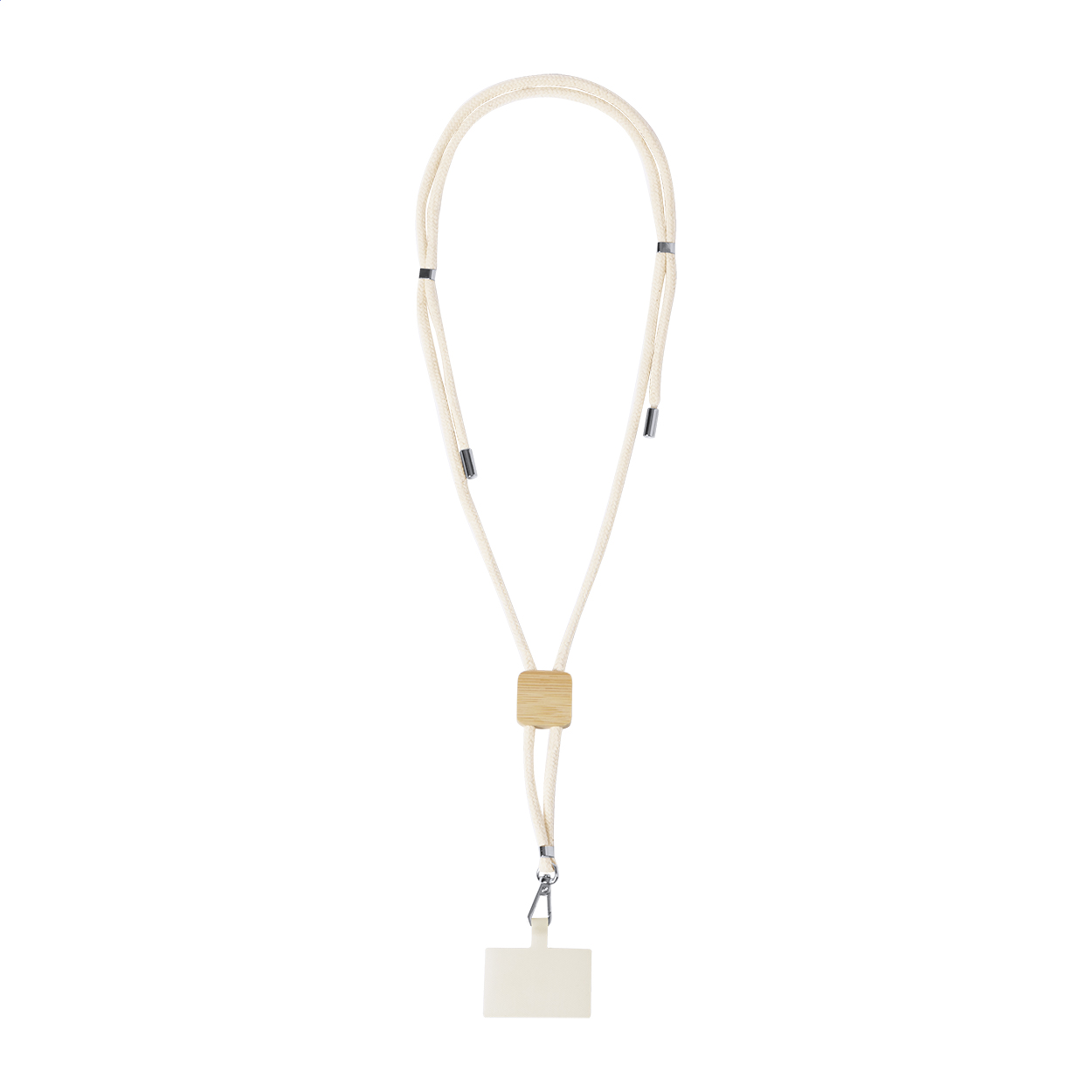 Lanyard porta cellulare, Quadrato