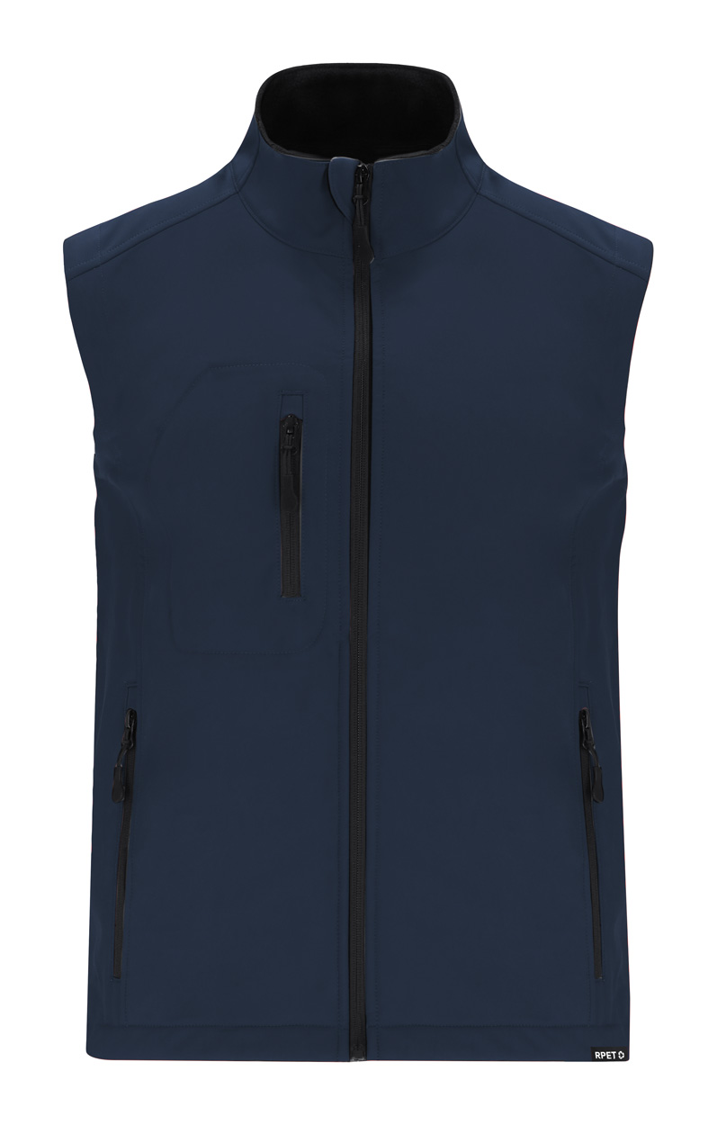 Gilet in softshell RPET