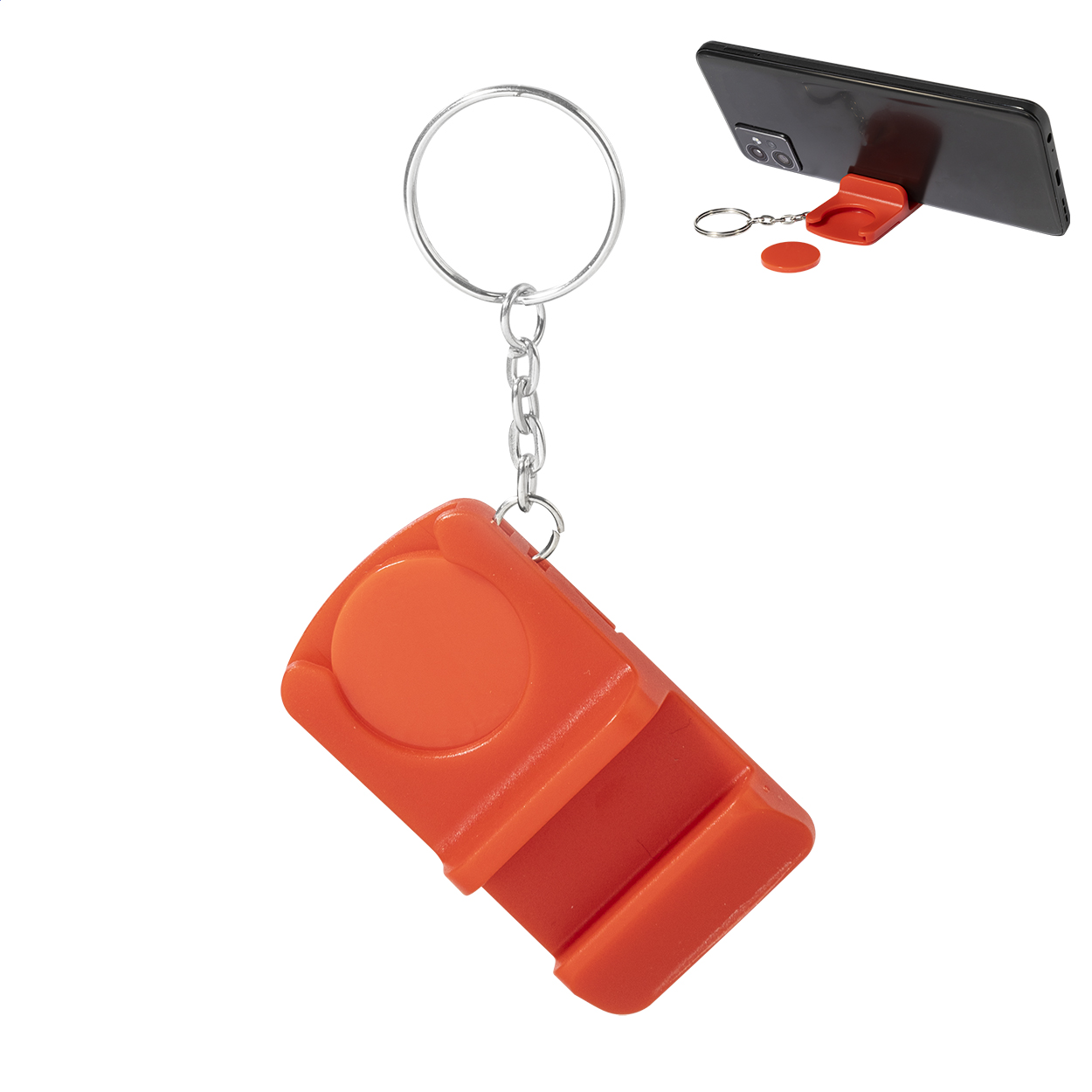 Portachiavi con gettone in RABS per carrello