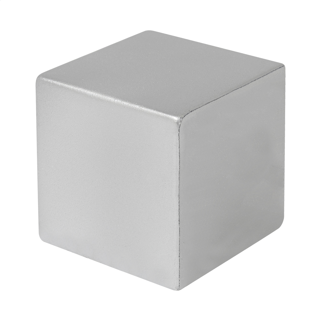 Cubo antistress metallizzato